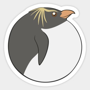 Bird Balls: Rockhopper Penguin Sticker